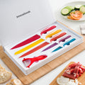 Keramikmesser-Set mit Schäler Knoolvs InnovaGoods 6-teilig