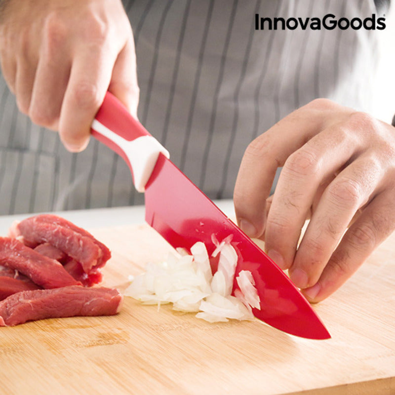 Keramikmesser-Set mit Schäler Knoolvs InnovaGoods 6-teilig