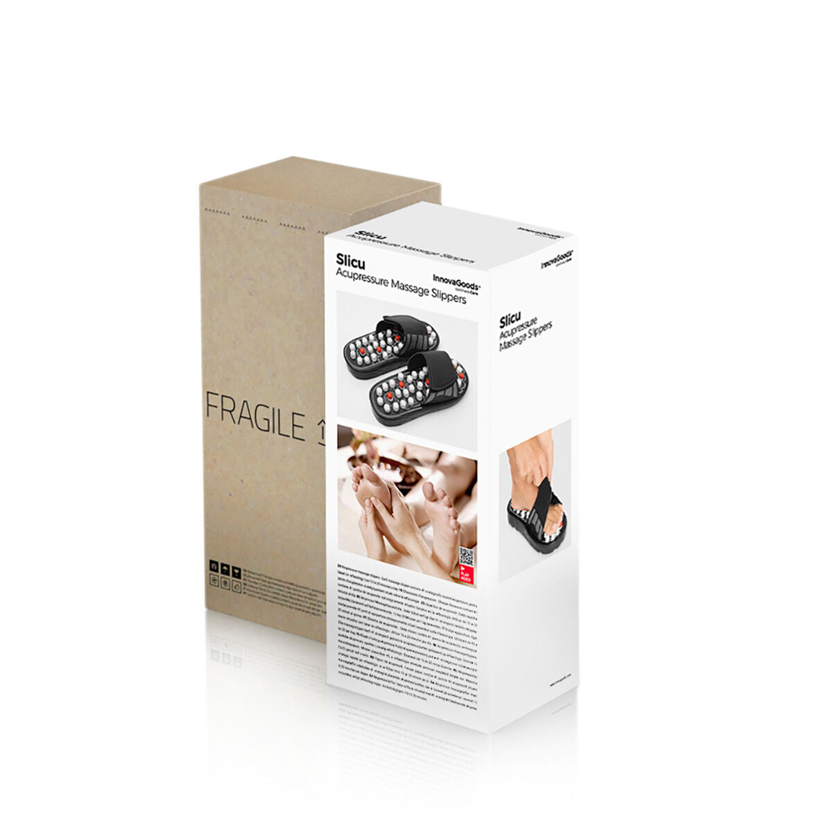 Akupunktur-Massagepantoffeln Slicu InnovaGoods