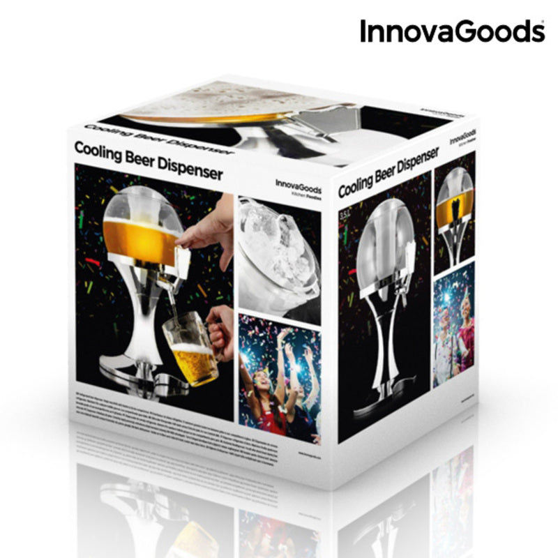 InnovaGoods Ball Getränkespender mit Eisfach – 3,5 Liter