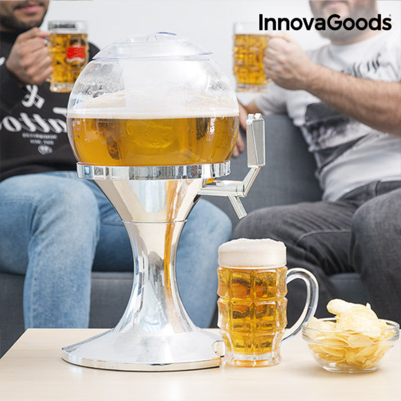 InnovaGoods Ball Getränkespender mit Eisfach – 3,5 Liter