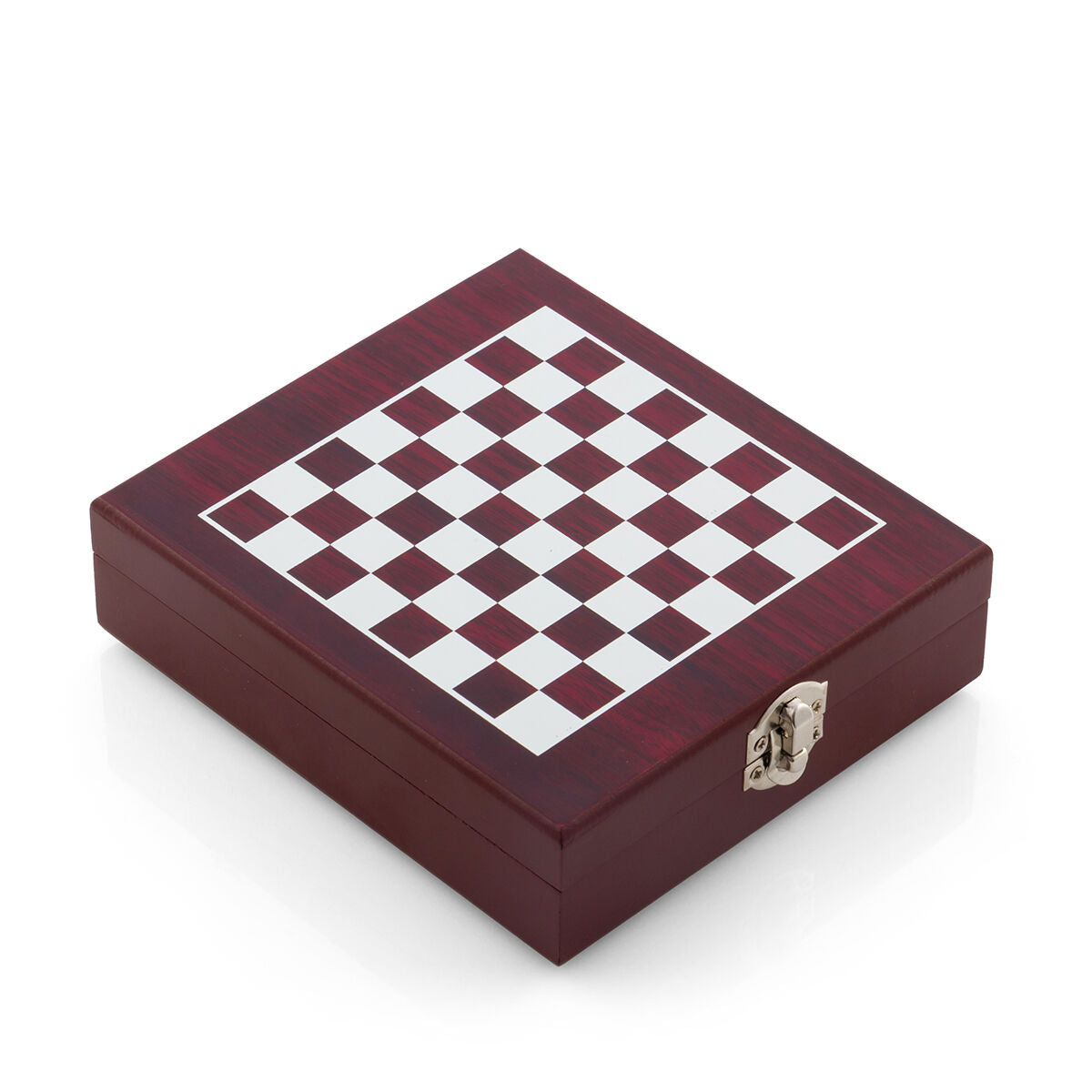 Schach-Wein-Set InnovaGoods 37-teilig Holz Edelstahl 15 x 5 x 17 cm