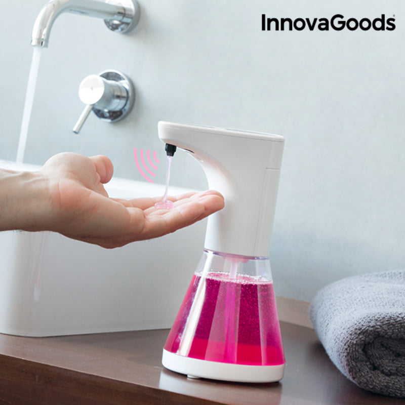 InnovaGoods Sensoap automatischer Sensor-Seifenspender – Weiß-Schwarz