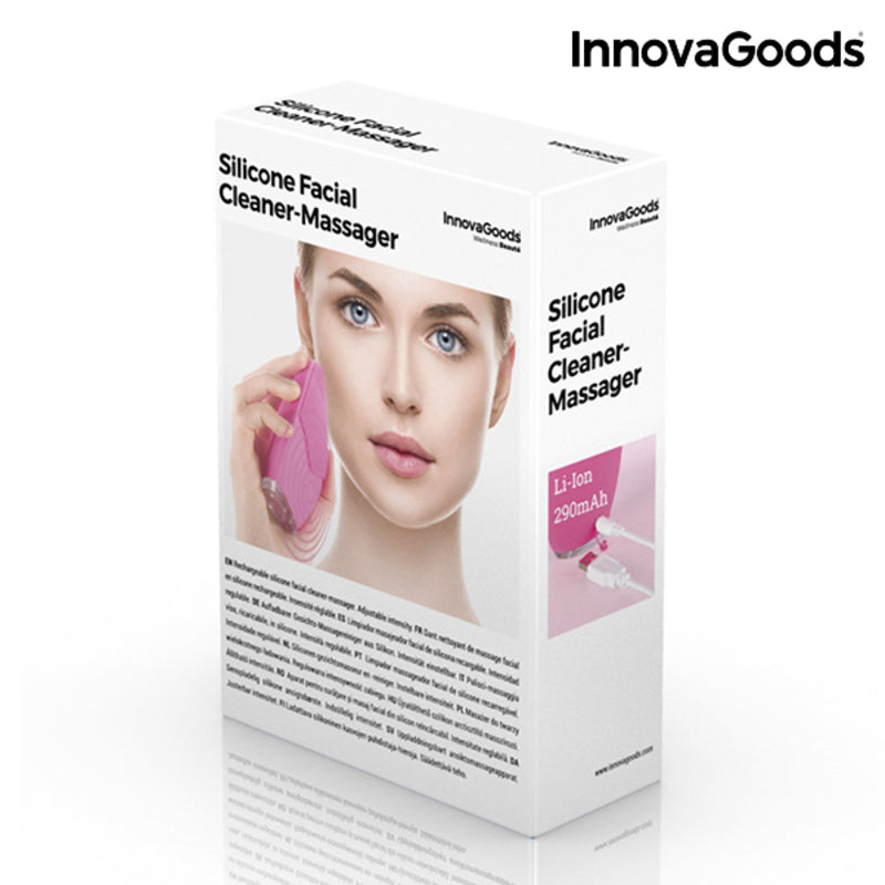 Wiederaufladbares Gesichtsreinigungs-Massagegerät InnovaGoods