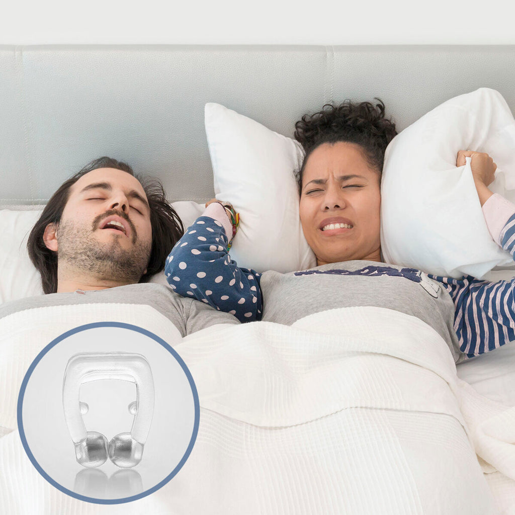 InnovaGoods Magnetisches Anti-Schnarch-Nasenseptum – Unisex, wiederverwendbar, mit Reiseetui