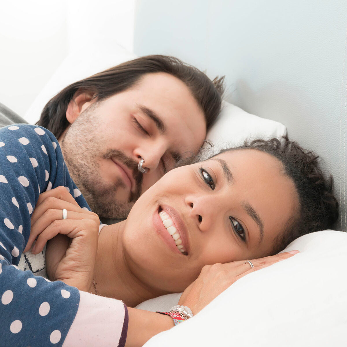 InnovaGoods Magnetisches Anti-Schnarch-Nasenseptum – Unisex, wiederverwendbar, mit Reiseetui