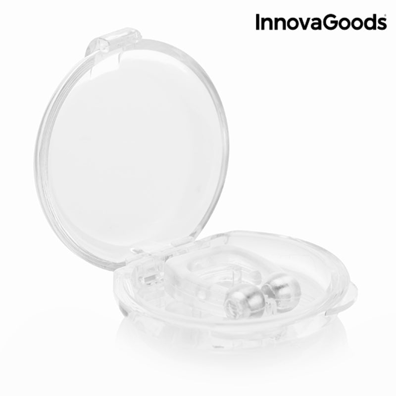 InnovaGoods Magnetisches Anti-Schnarch-Nasenseptum – Unisex, wiederverwendbar, mit Reiseetui