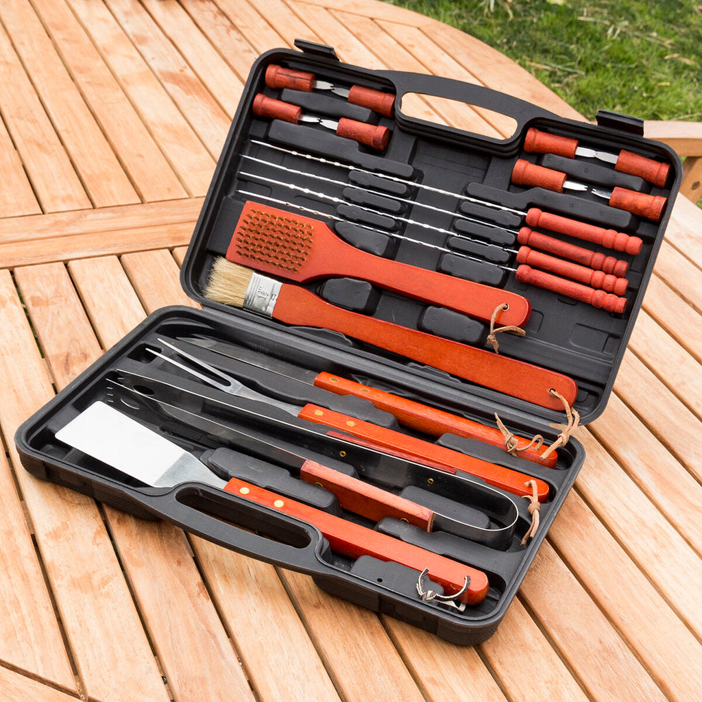 Grillzubehör-Koffer Barbecase InnovaGoods 18-teilig