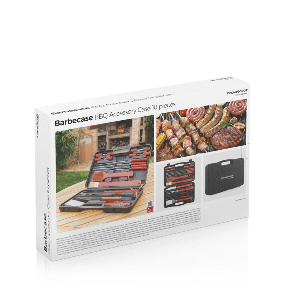 Grillzubehör-Koffer Barbecase InnovaGoods 18-teilig