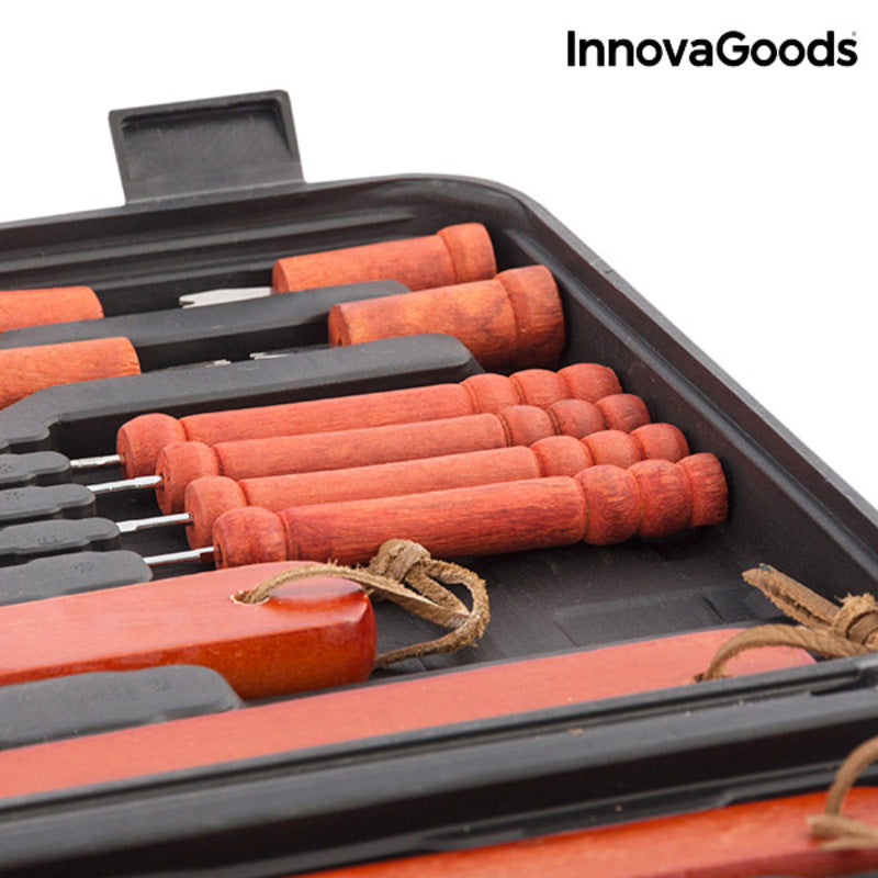 Grillzubehör-Koffer Barbecase InnovaGoods 18-teilig