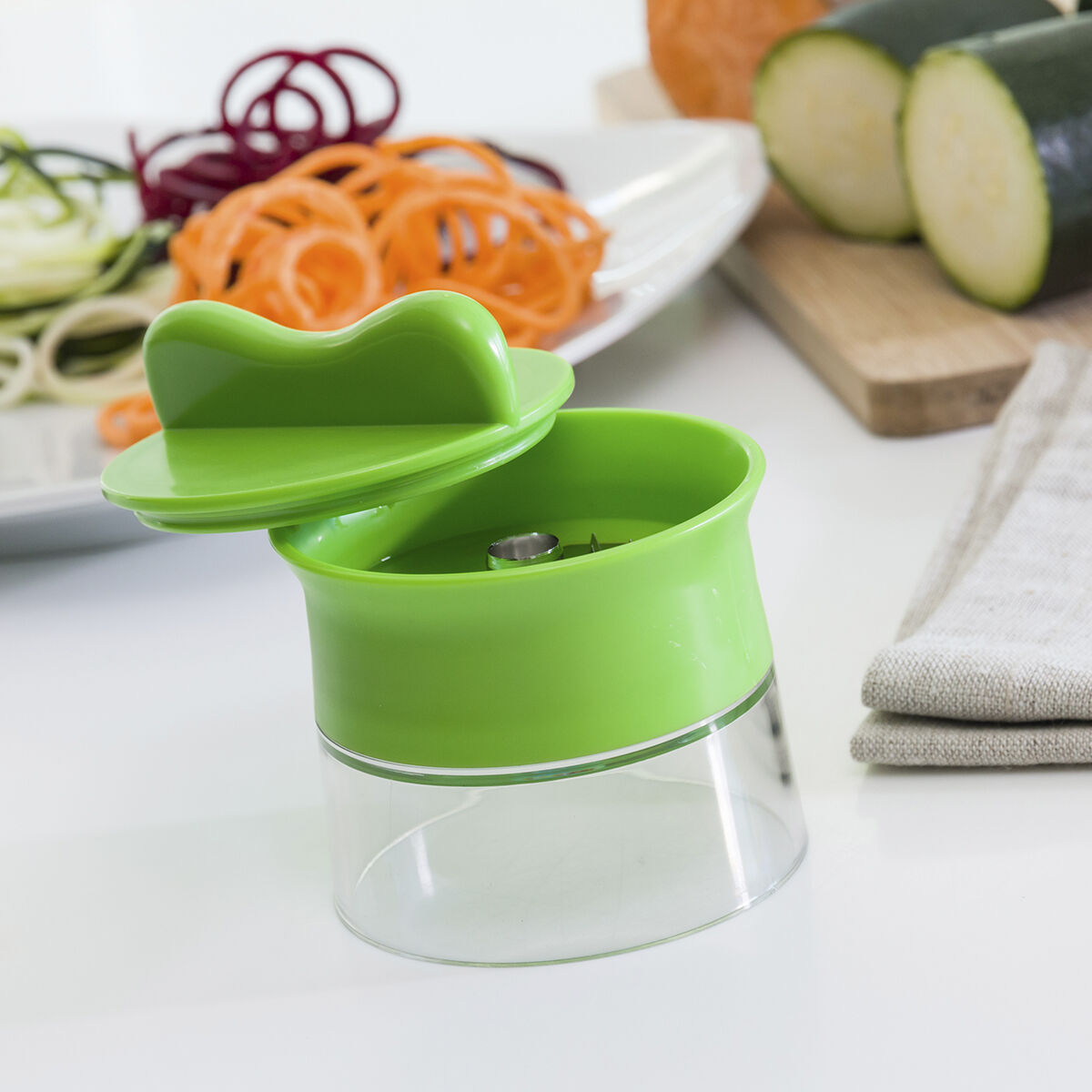 InnovaGoods Spiru manueller Spiralschneider für Gemüse