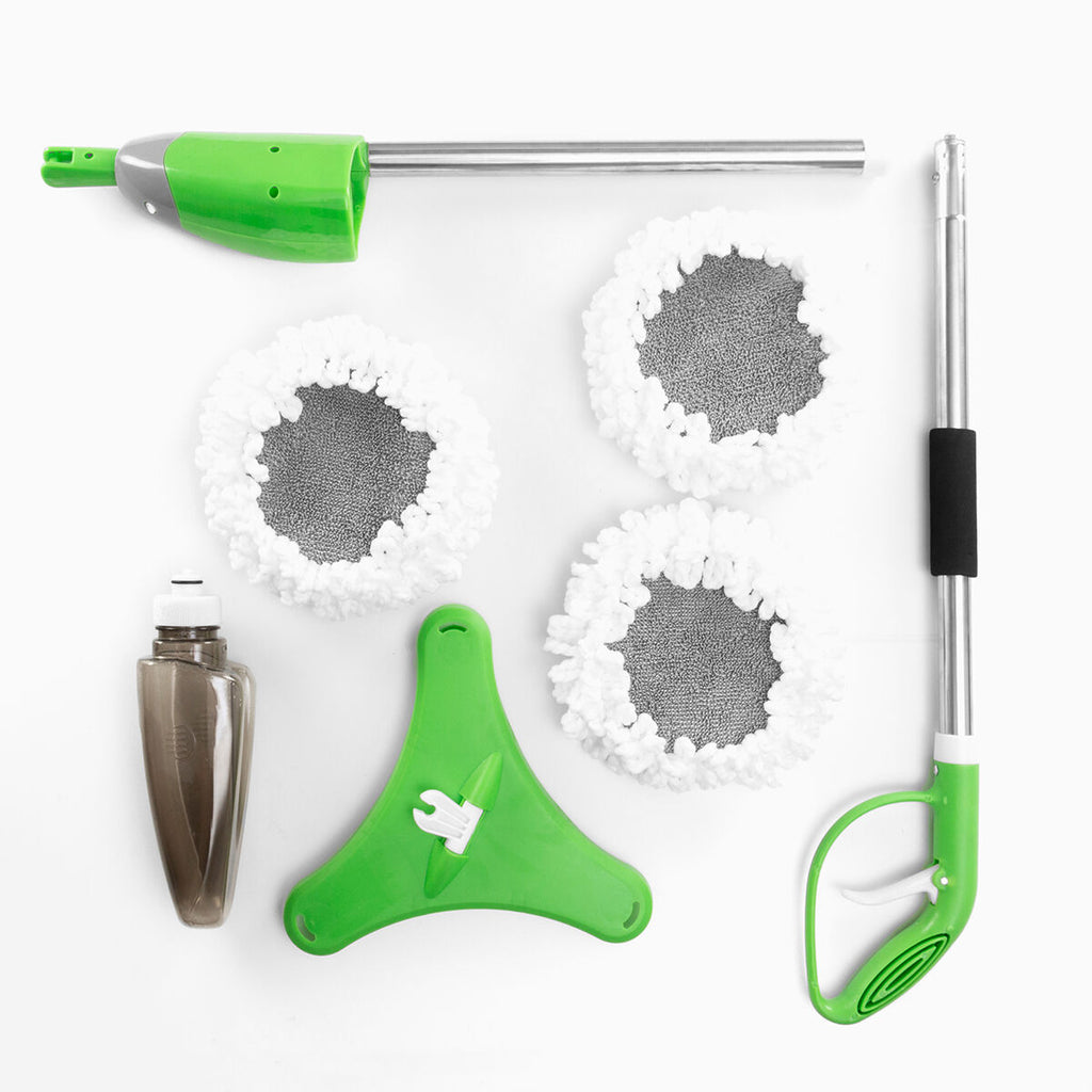 Dreiköpfiger Sprüh-Wischmopp Trimoppy InnovaGoods