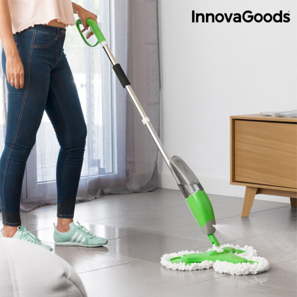 Dreiköpfiger Sprüh-Wischmopp Trimoppy InnovaGoods