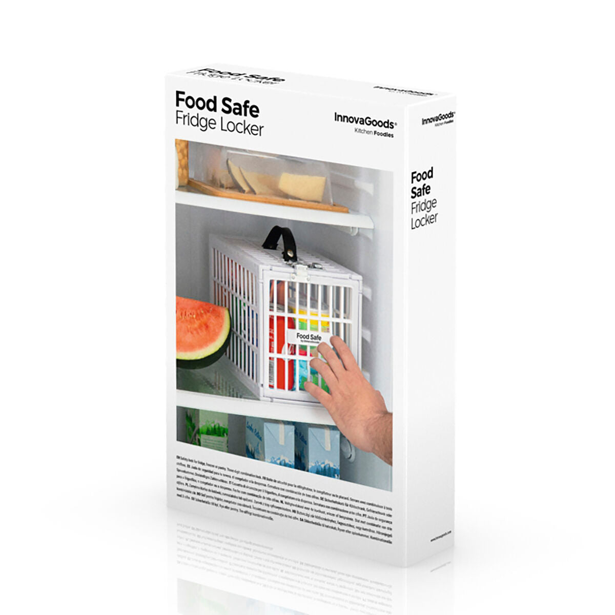 Kühlschrank-Schutzbox mit Zahlenschloss InnovaGoods Food Safe