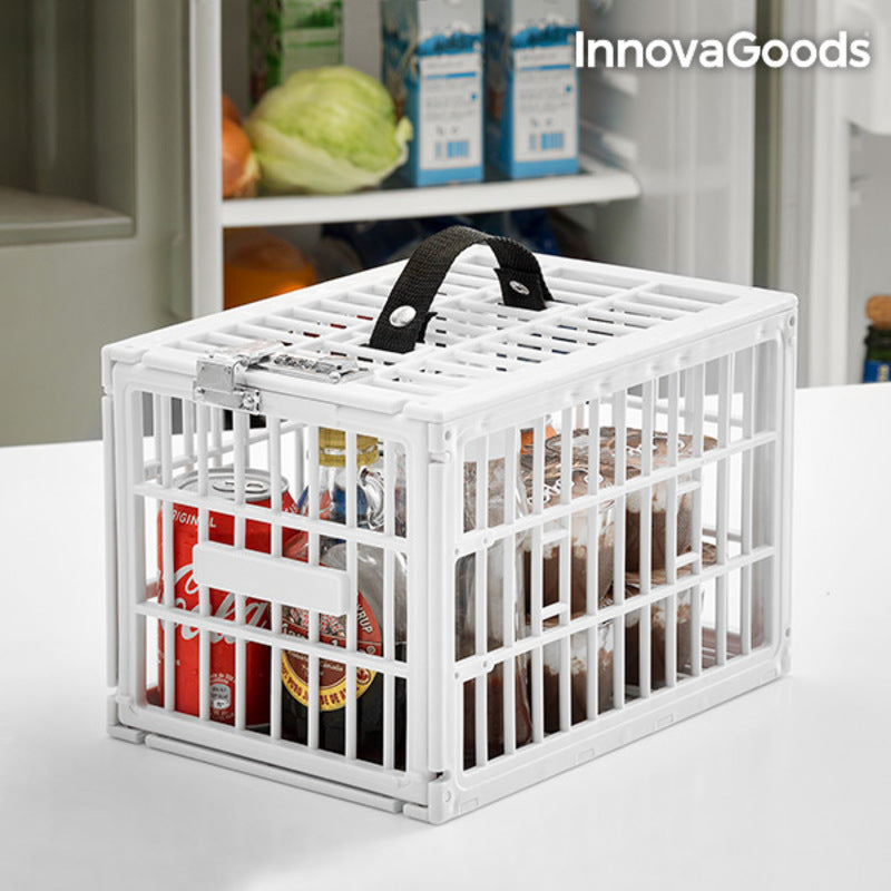 Kühlschrank-Schutzbox mit Zahlenschloss InnovaGoods Food Safe
