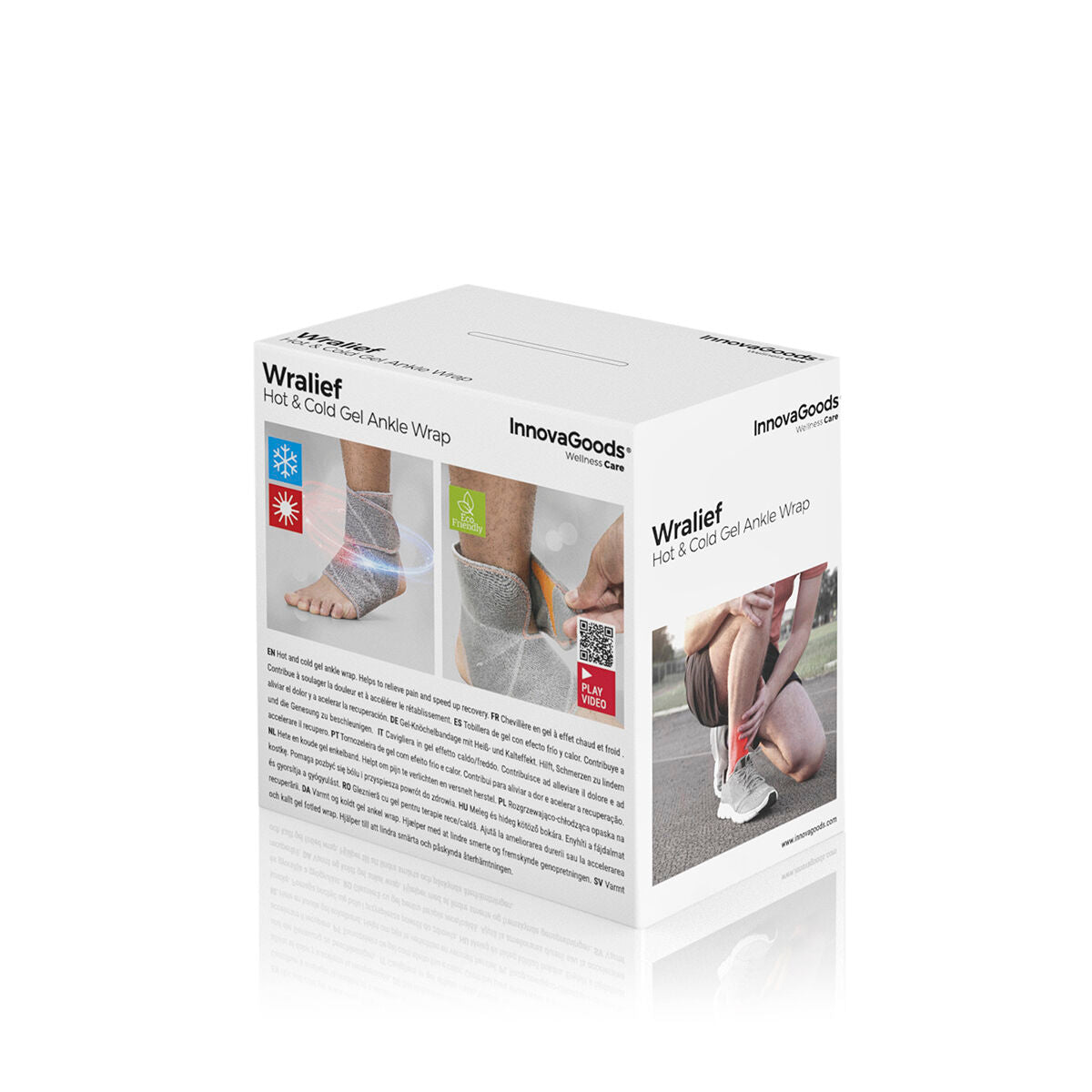Knöchelbandage mit Warm-/Kühlgel Wralief InnovaGoods