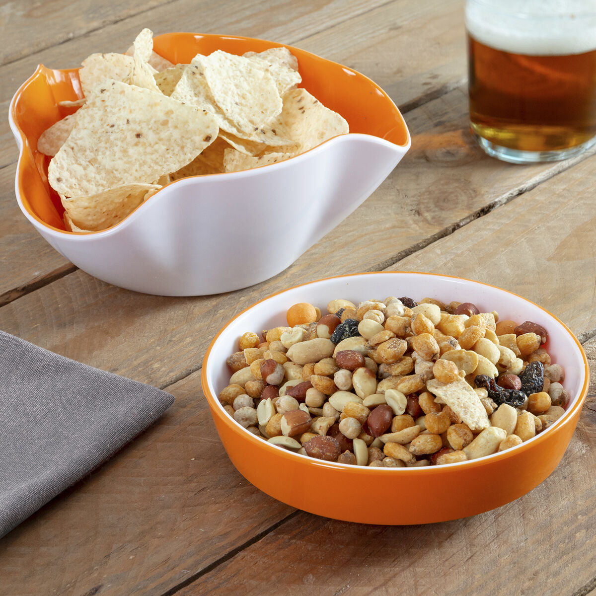 2-in-1 Snackschale InnovaGoods 2-teilig