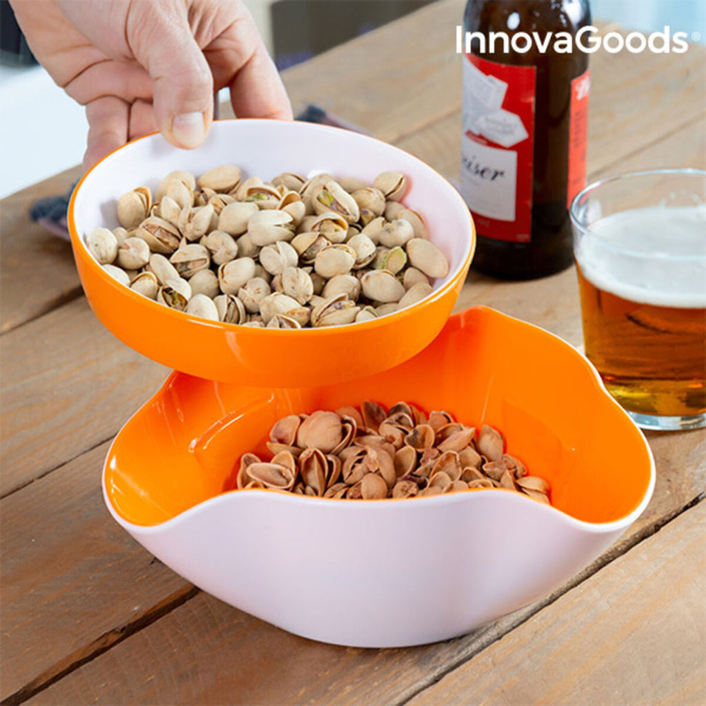 2-in-1 Snackschale InnovaGoods 2-teilig