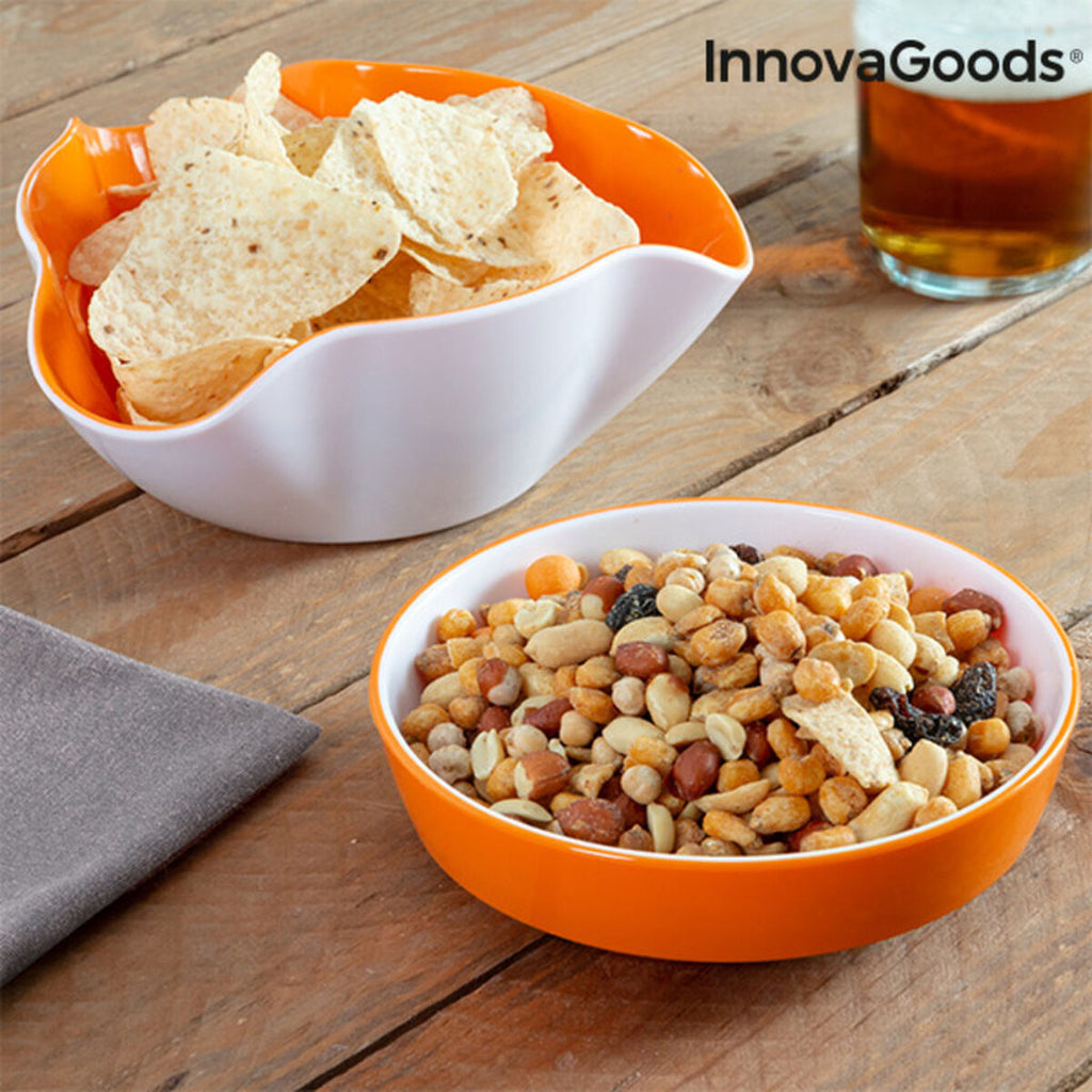 2-in-1 Snackschale InnovaGoods 2-teilig