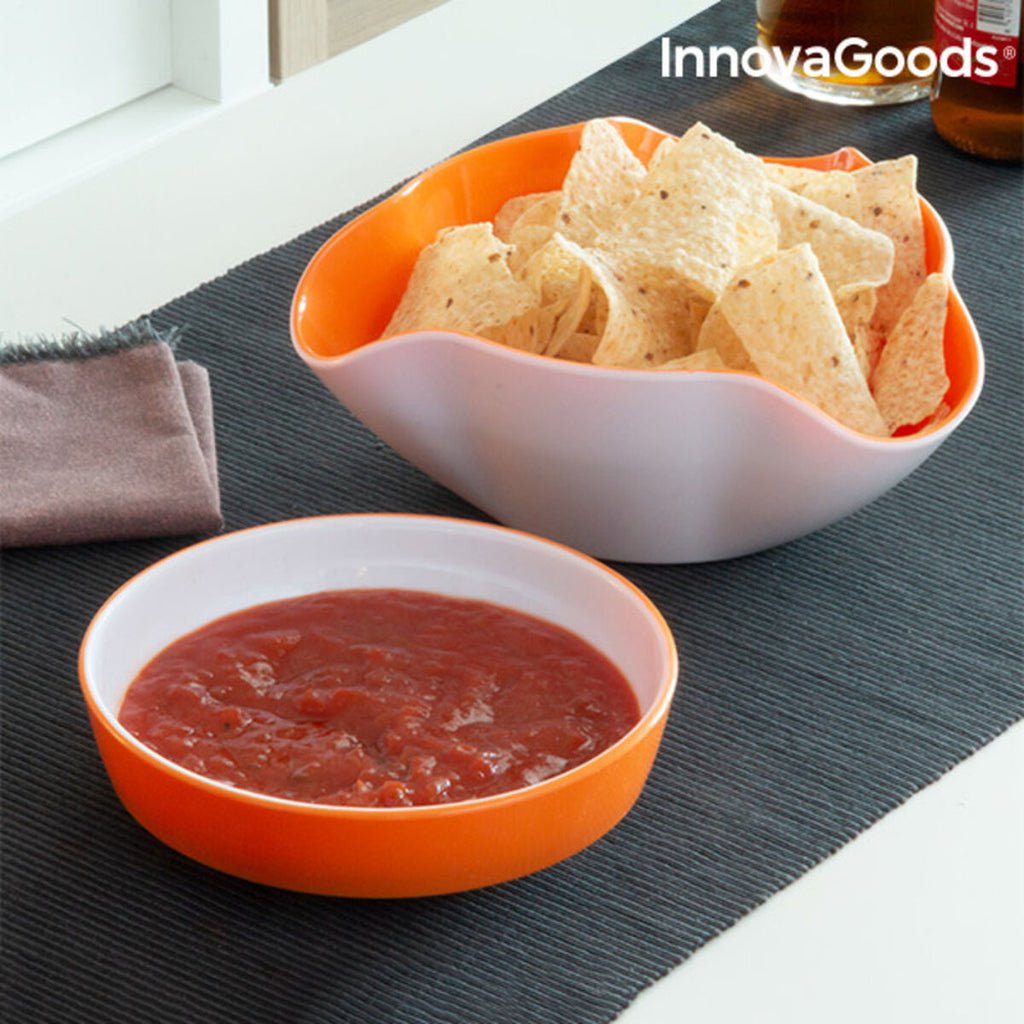 2-in-1 Snackschale InnovaGoods 2-teilig