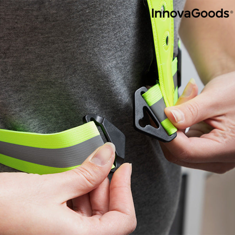 Sport-Brustgurt mit LED-Leuchten Lurunned InnovaGoods