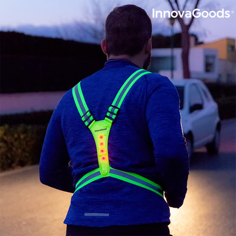 Sport-Brustgurt mit LED-Leuchten Lurunned InnovaGoods