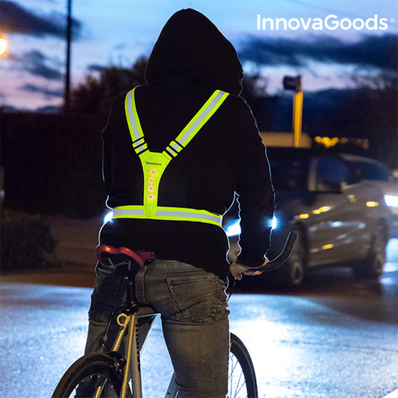 Sport-Brustgurt mit LED-Leuchten Lurunned InnovaGoods