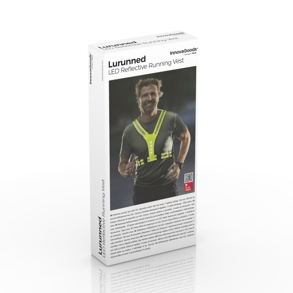 Sport-Brustgurt mit LED-Leuchten Lurunned InnovaGoods