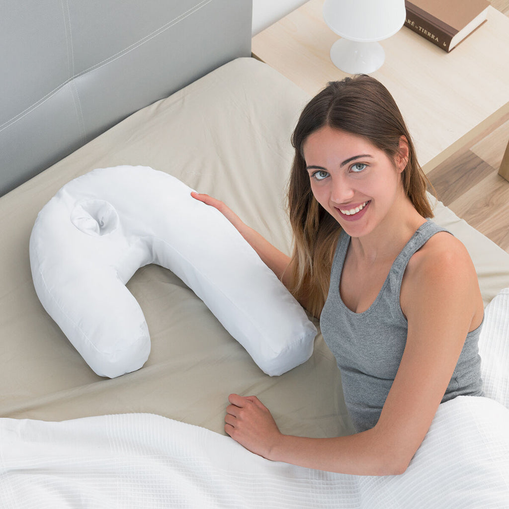 U-förmiges Seitenschläfer-Ergonomiekissen Slupill InnovaGoods