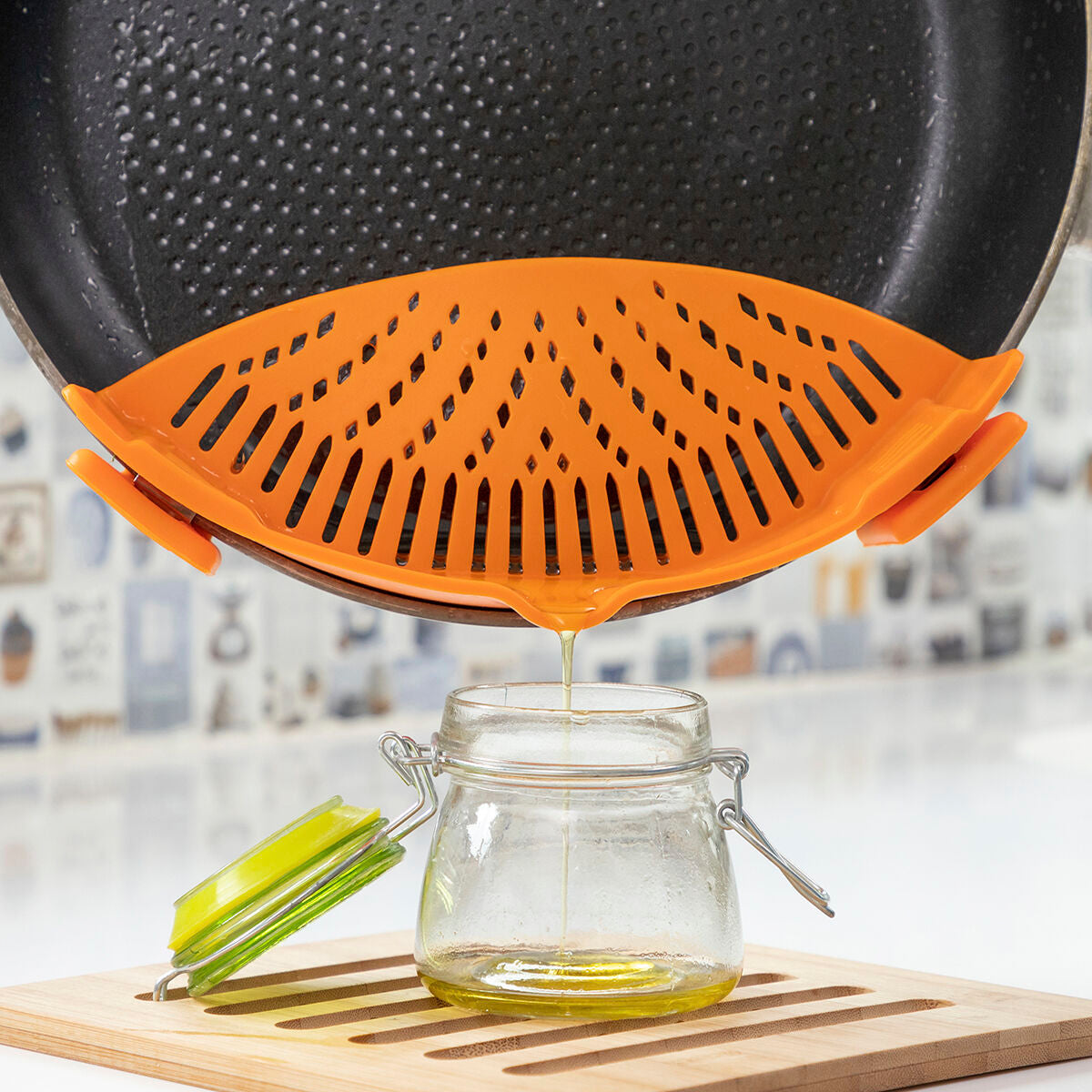 Silikon-Nudelsieb Pastrainer InnovaGoods