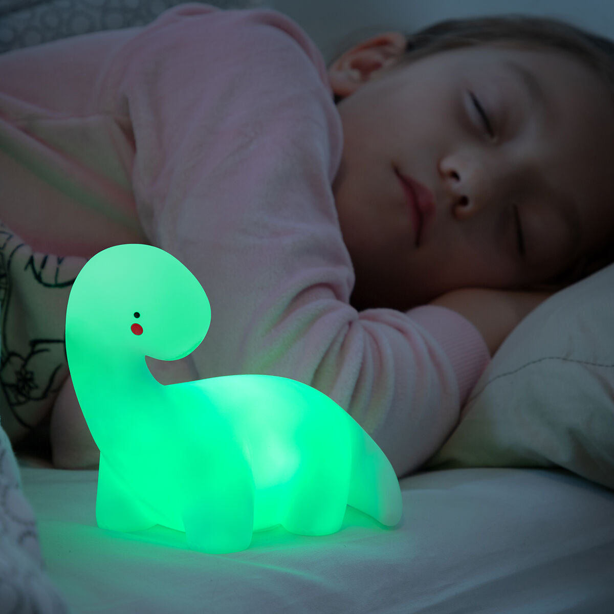 InnovaGoods Lightosaurus Dinosaurier-LED-Nachtlicht mit Farbwechsel