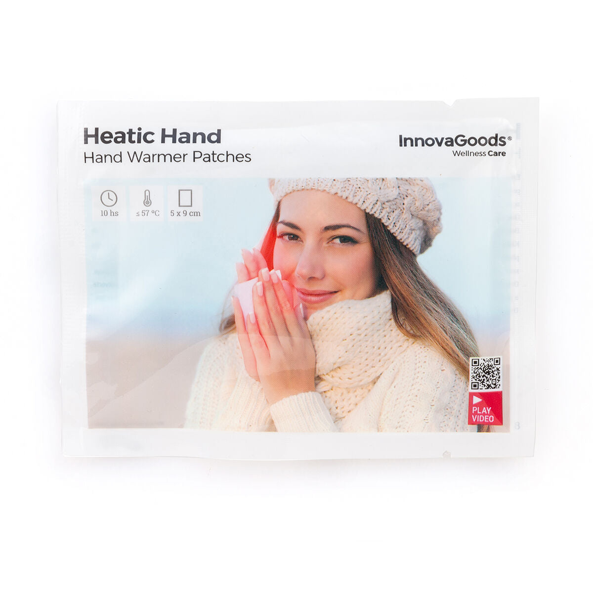 Handwärme-Patches Heatic Hand InnovaGoods 10 Stück