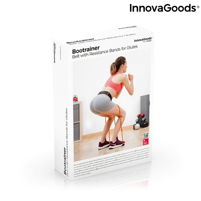 InnovaGoods Bootrainer Trainingsgürtel mit 2 Widerstandsbändern