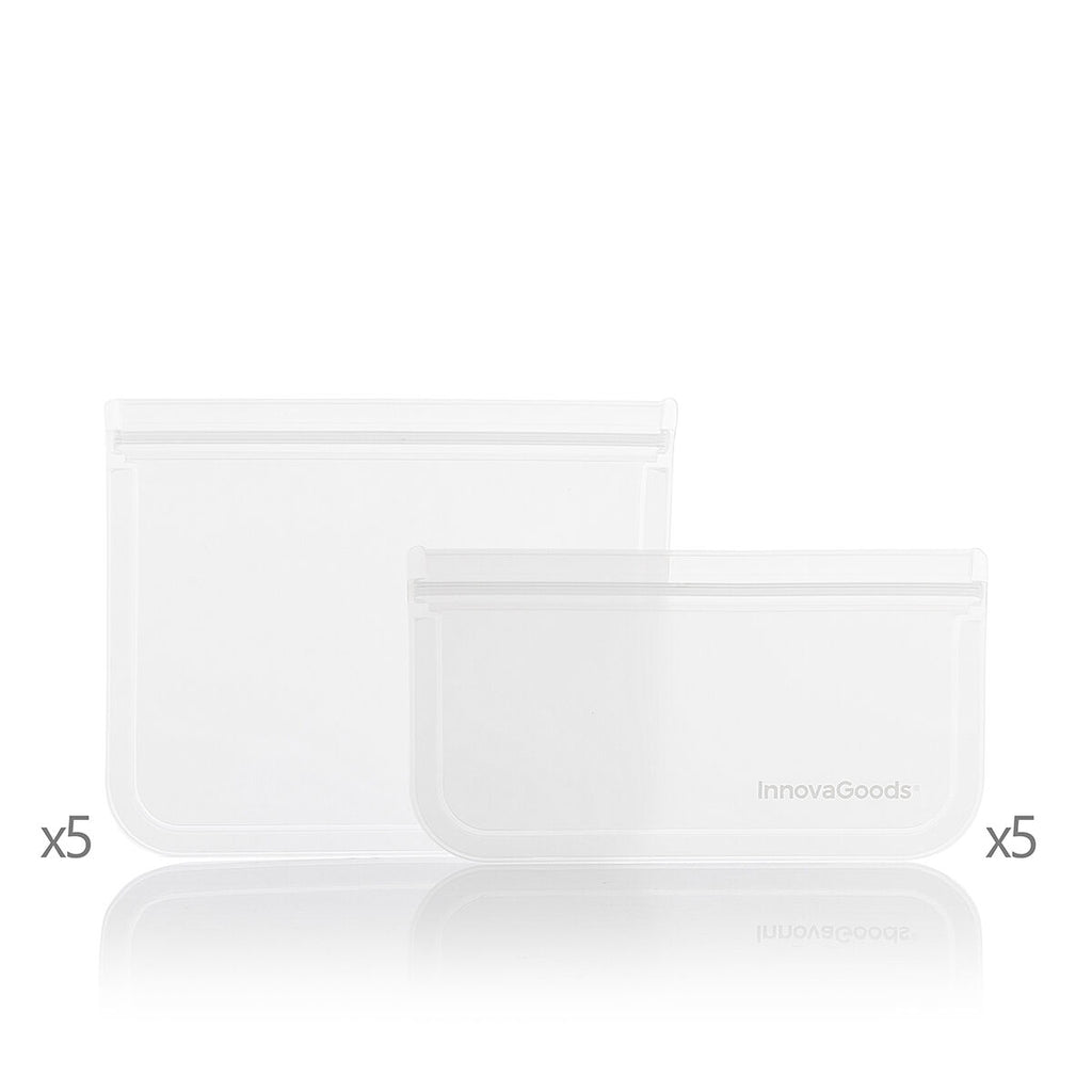 Wiederverwendbare Lebensmittelbeutel Freco InnovaGoods 10er-Set