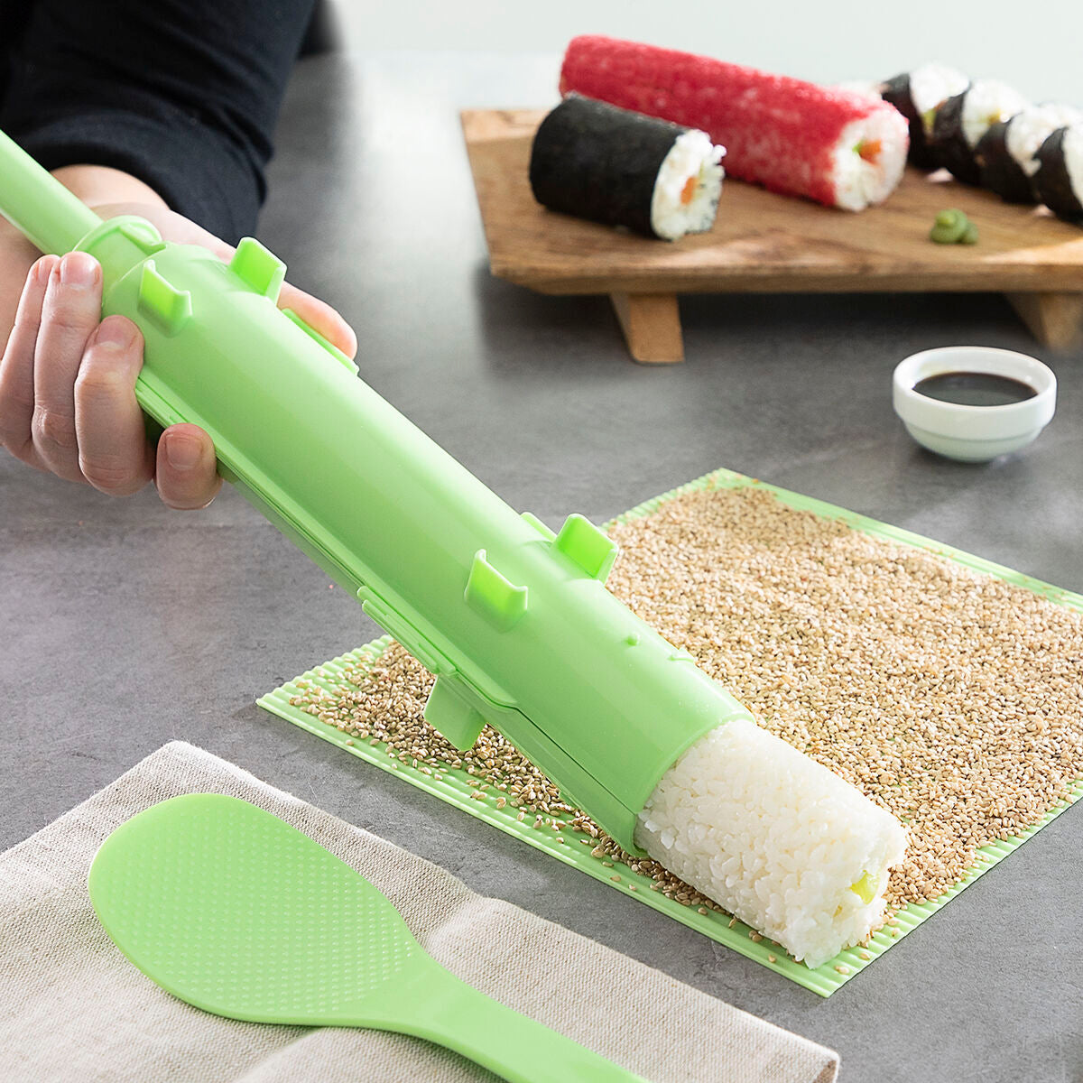 Sushi-Set mit Rezepten Suzooka InnovaGoods 3-teilig