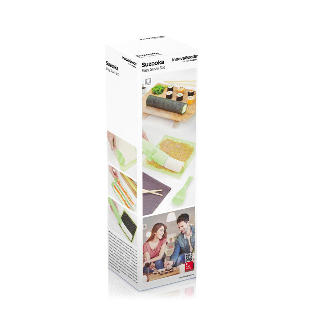 Sushi-Set mit Rezepten Suzooka InnovaGoods 3-teilig