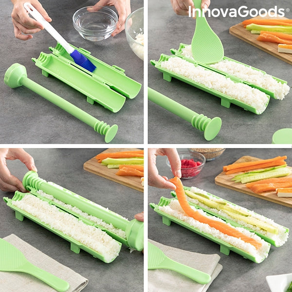 Sushi-Set mit Rezepten Suzooka InnovaGoods 3-teilig
