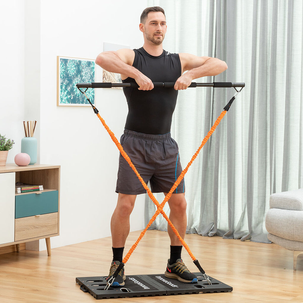 InnovaGoods Gympak Max tragbares Trainingssystem mit Zubehör