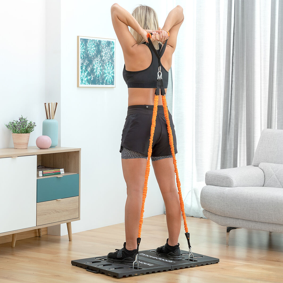 InnovaGoods Gympak Max tragbares Trainingssystem mit Zubehör