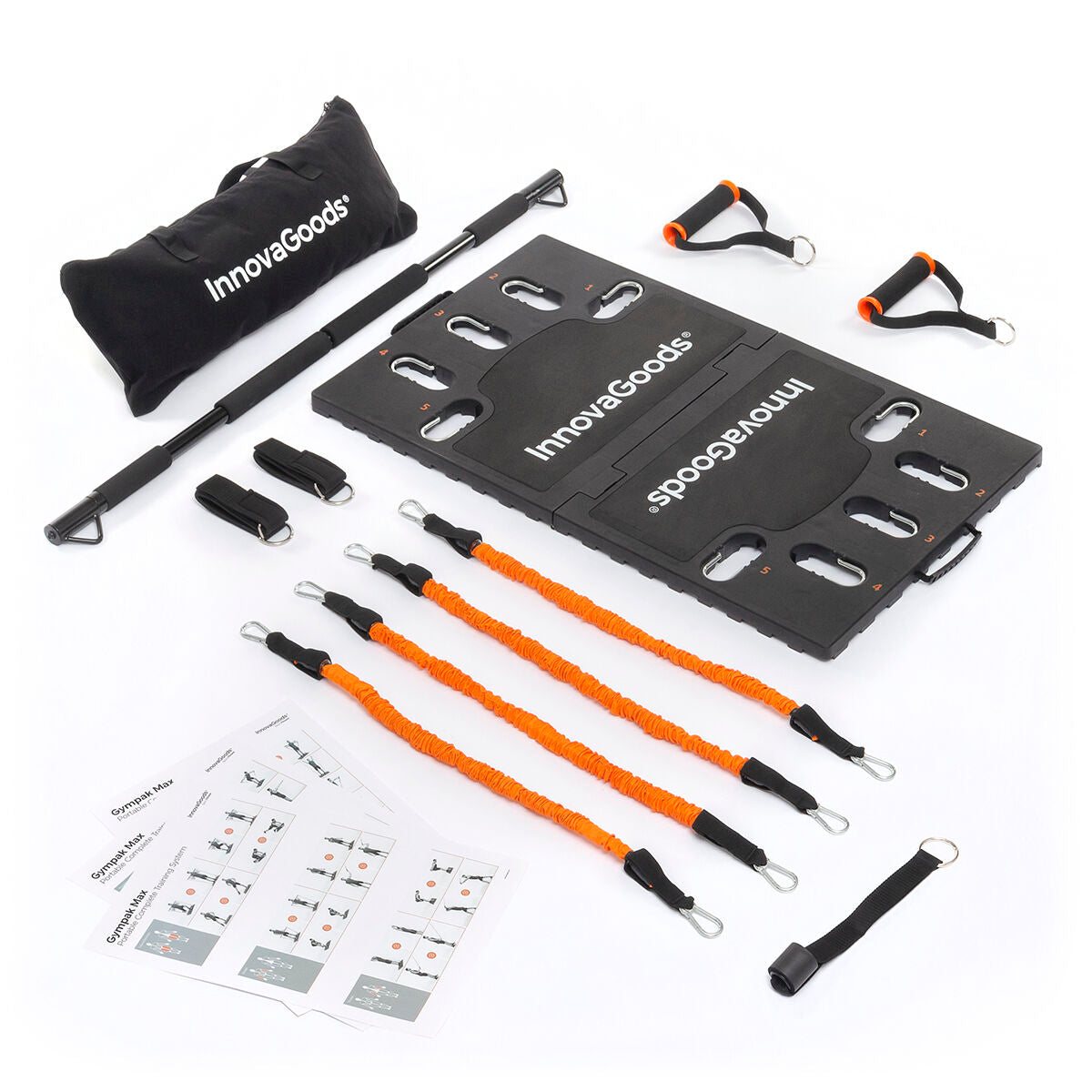 InnovaGoods Gympak Max tragbares Trainingssystem mit Zubehör