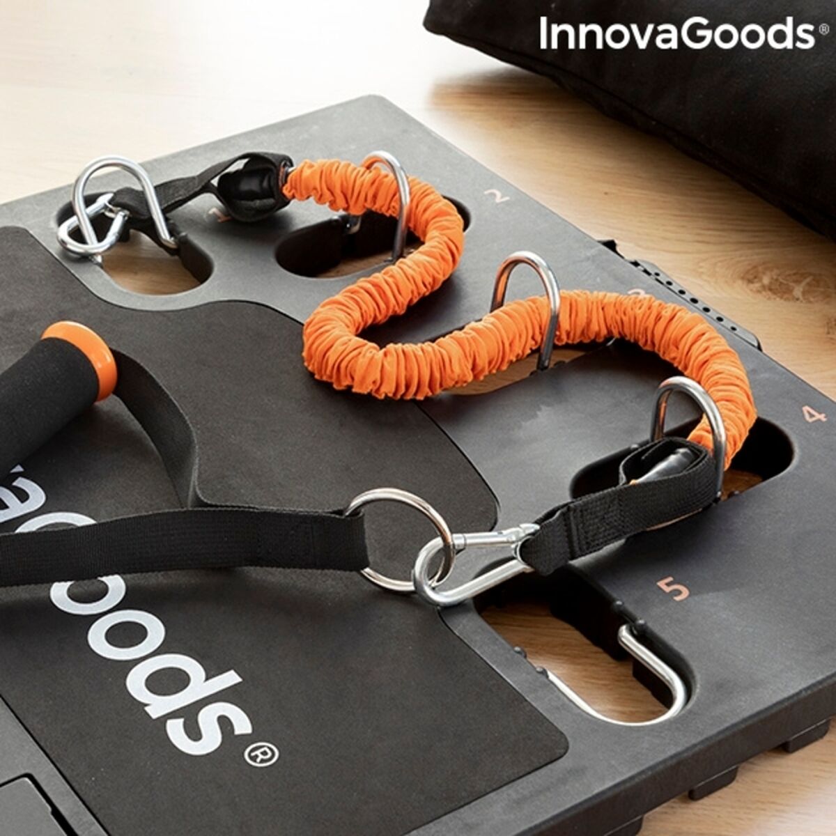 InnovaGoods Gympak Max tragbares Trainingssystem mit Zubehör
