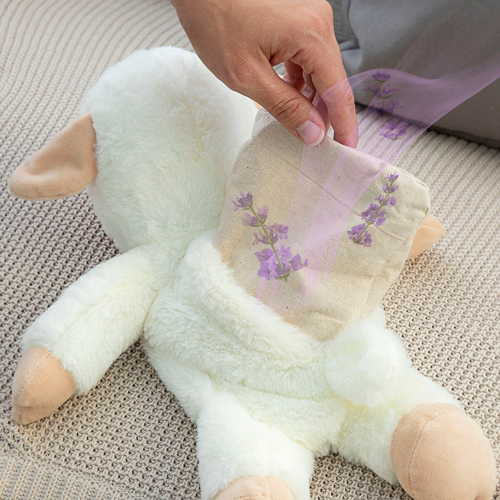 Schaf-Kuscheltier mit Wärme- und Kühleffekt Wooly InnovaGoods