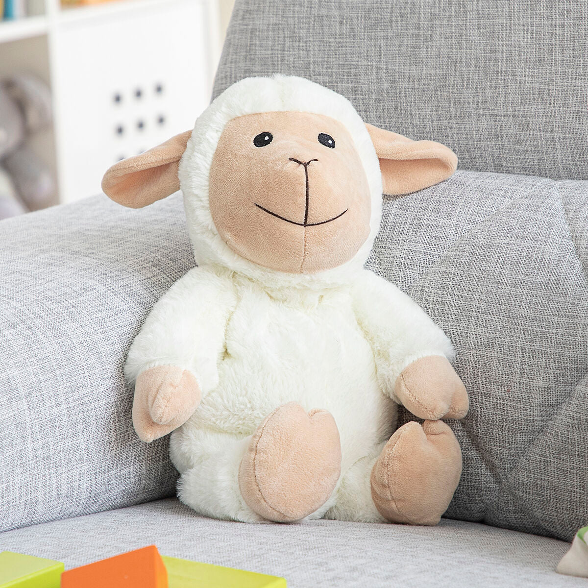 Schaf-Kuscheltier mit Wärme- und Kühleffekt Wooly InnovaGoods
