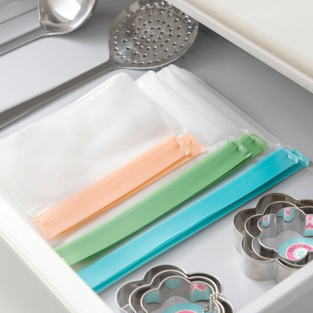 Set Wiederverwendbarer Hermetisch Verschlossener Beutel Zags InnovaGoods 6er-Set