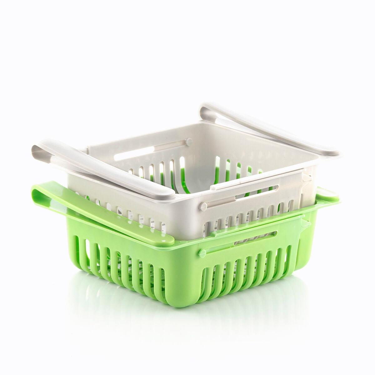 InnovaGoods Friwer ausziehbare Kühlschrankorganizer – 2er-Set