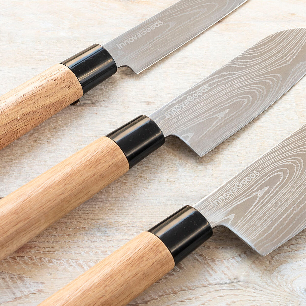 Messerset mit Profi-Tragekoffer Damas·Q InnovaGoods