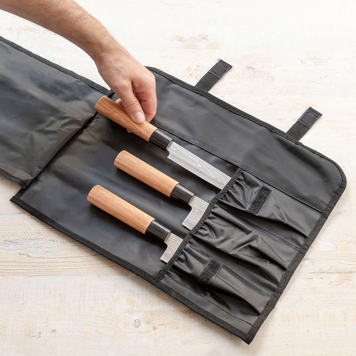 Messerset mit Profi-Tragekoffer Damas·Q InnovaGoods