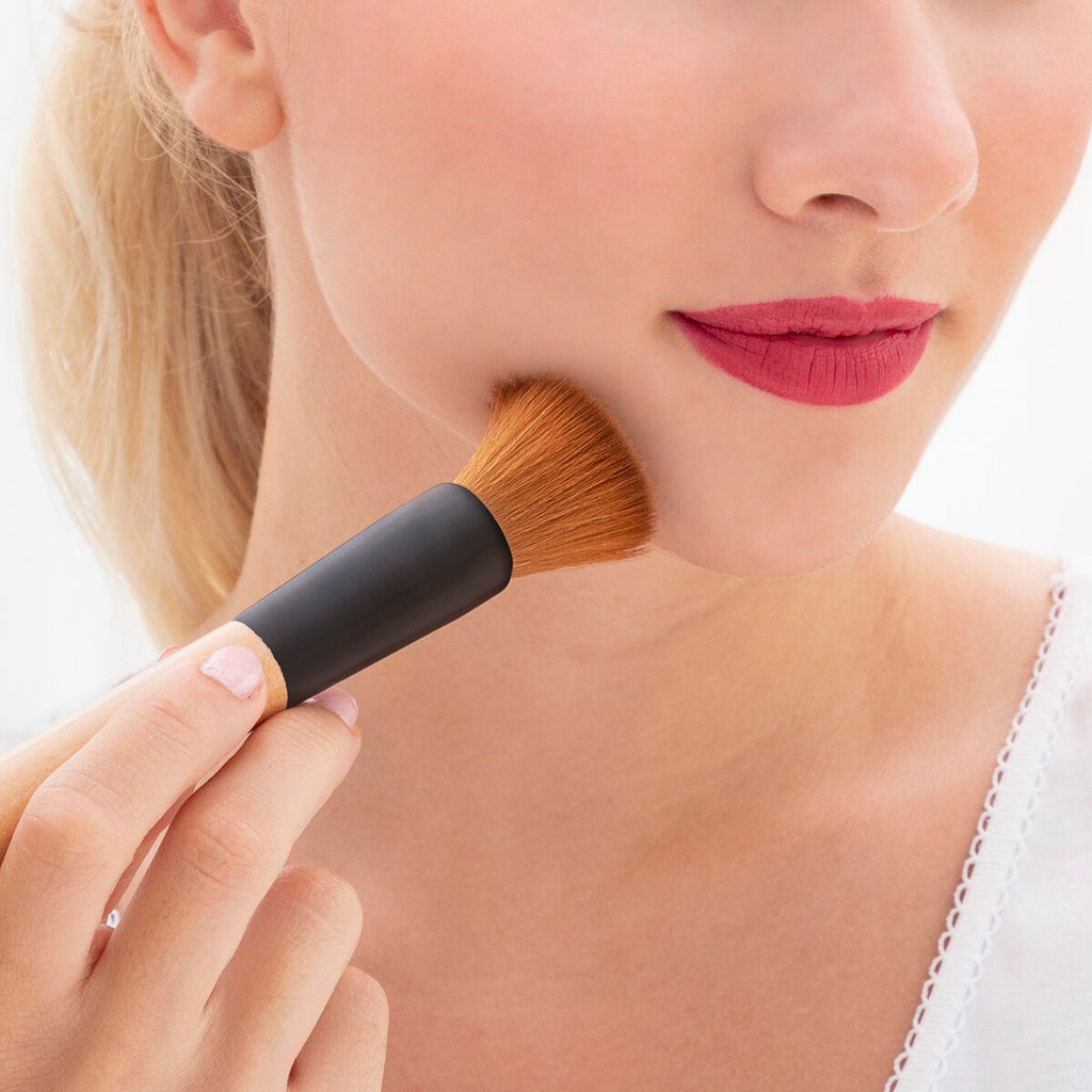 Make-up-Pinsel-Set mit Etui Miset InnovaGoods 5 Stück
