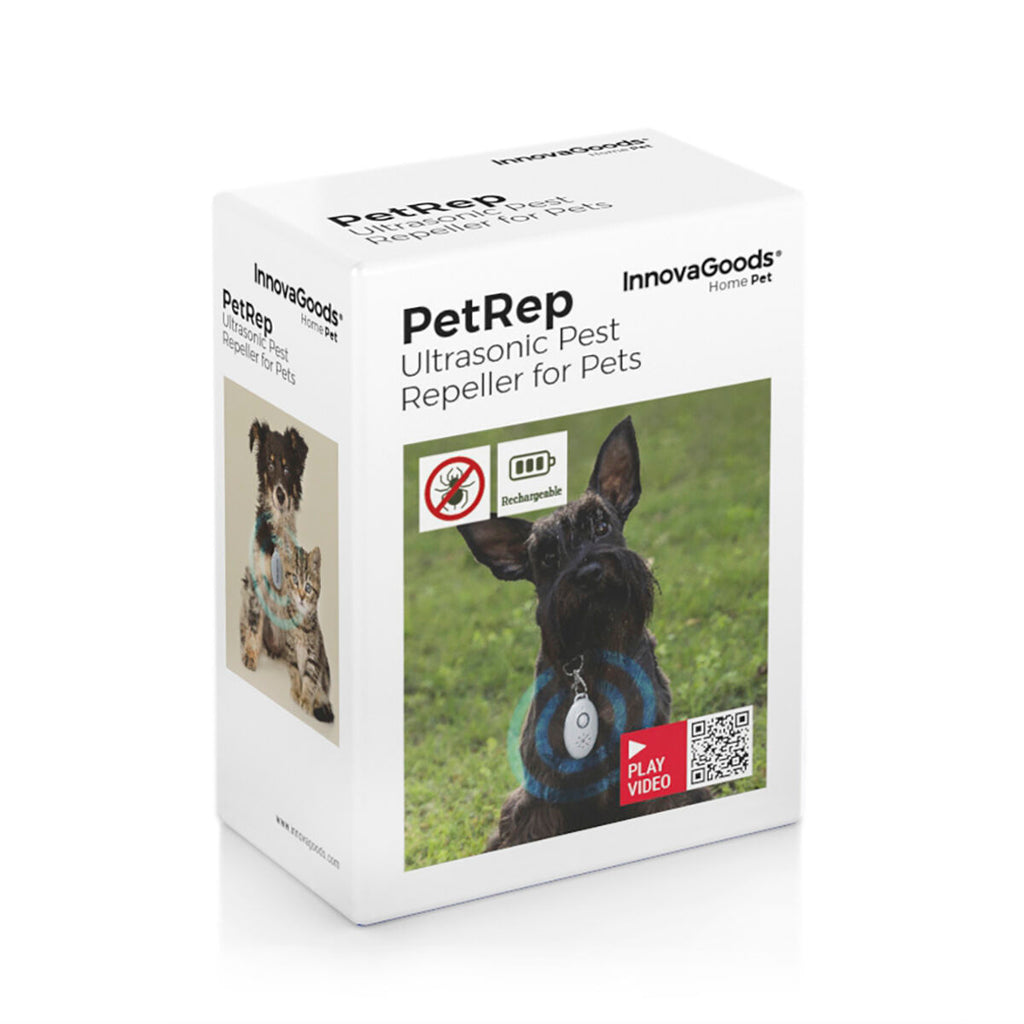 InnovaGoods PetRep wiederaufladbarer Parasitenabwehrer für Haustiere