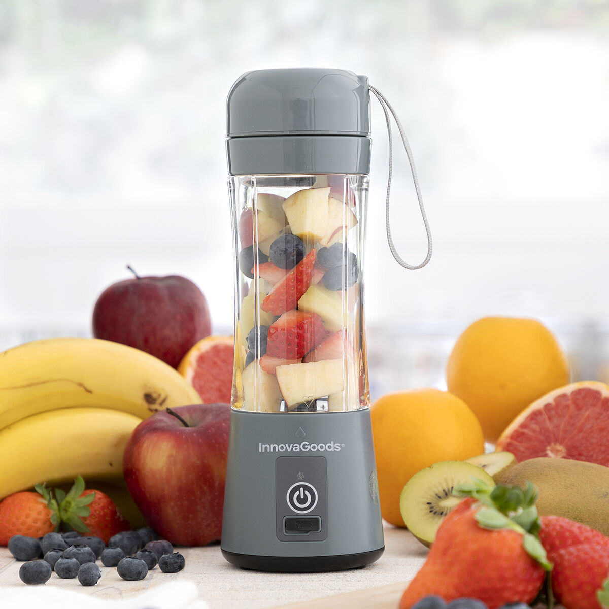 InnovaGoods Shakuit Akku-Bechermixer – 380 ml